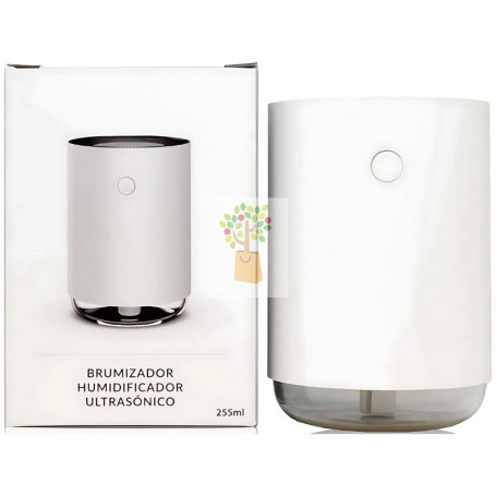 HUMIDIFICADOR ULTRASÓNICO WHITE 255ML SYS