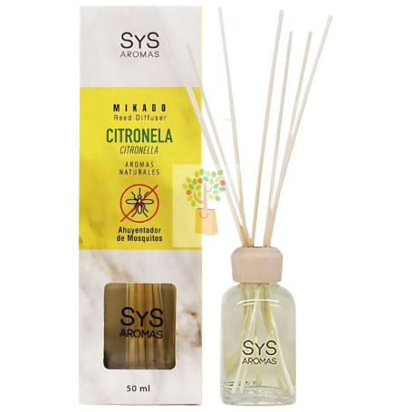 AMBIENTADOR MIKADO DE CITRONELA 50ML SYS