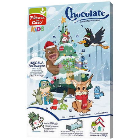 CALENDARIO DE ADVIENTO BIO VEGAN FINESTRA