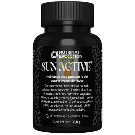 SUN ACTIVE 30 CAPSULAS NUTRINAT EVOLUTION