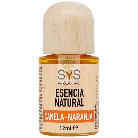 ESENCIA NATURAL DE CANELA-NARANJA 12ML SYS