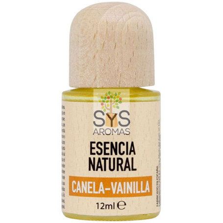 ESENCIA NATURAL DE CANELA-VAINILLA 12ML SYS