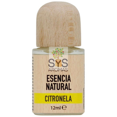 ESENCIA NATURAL DE CITRONELA 12ML SYS