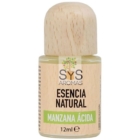 ESENCIA NATURAL DE MANZANA ÁCIDA 12ML SYS
