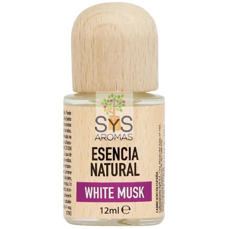 ESENCIA NATURAL DE WHITE MUSK 12ML SYS