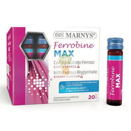 FERROBINE MAX 20 VIALES MARNYS