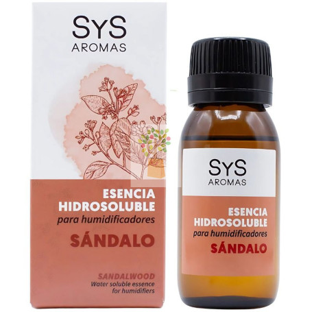 ESENCIA HIDROSOLUBLE DE SÄNDALO 50ML SYS