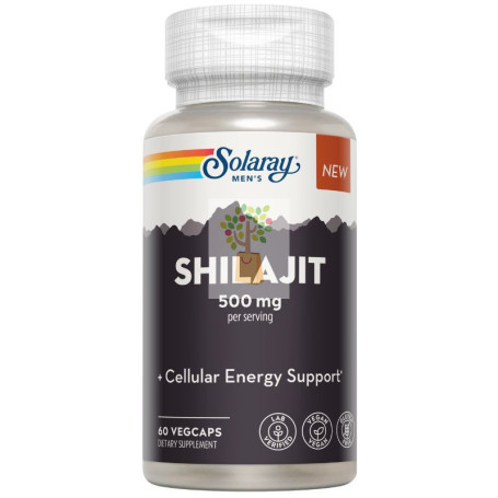 SUPER SHILAJIT 500MG 60 CÁPSULAS SOLARAY