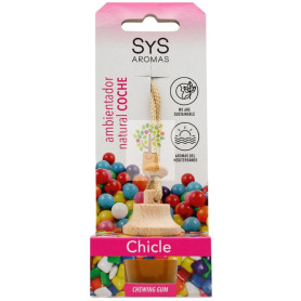 AMBIENTADOR NATURAL DE COCHE AROMA CHICLE 7ML SYS