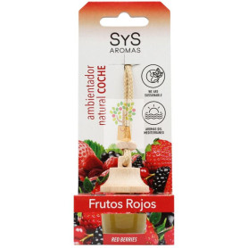 AMBIENTADOR NATURAL DE COCHE AROMA FRUTOS ROJOS 7ML SYS