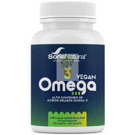 OMEGA-3 VEGANO 60 PERLAS SORIA NATURAL