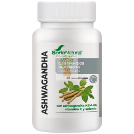 ASHWAGANDHA 30 COMPRIMIDOS SORIA NATURAL