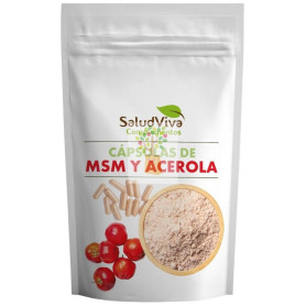 CAPSULAS DE MSM Y ACEROLA 119Gr SALUD VIVA