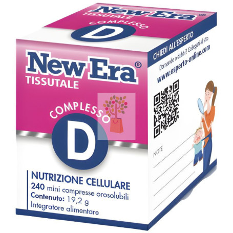SCHÜSSLER COMPLEJO D 240 COMPRIMIDOS NEW ERA