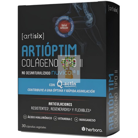 ARTIÓPTIM COLÁGENO TIPO II 30 CÁPSULAS HERBORA