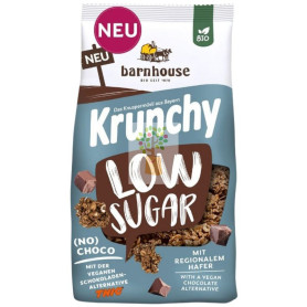 MUESLI KRUNCHY CHOCOLATEADO BAJO EN AZÚCAR 375G BARNHOUSE