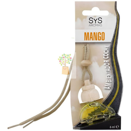 AMBIENTADOR NATURAL DE COCHE AROMA MANGO 6ML SYS
