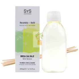 RECAMBIO MIKADO EXPERIENCE BRISA SALVAJE 200ML+PALOS SYS
