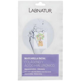 MASCARILLA FACIAL DE COLÁGENO Y ÁCIDO HIALURÓNICO 15ML LABNATUR