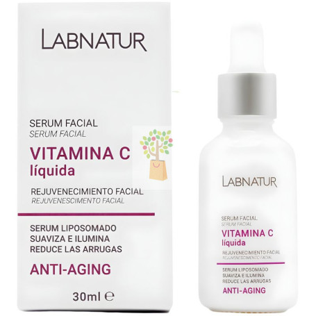 SÉRUM FACIAL VITAMINA C LÍQUIDA ANTIAGING 30ML LABNATUR
