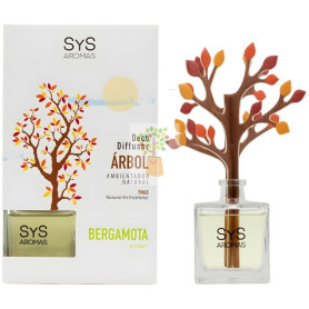 AMBIENTADOR DIFUSOR ÁRBOL DE BERGAMOTA 90ML SYS