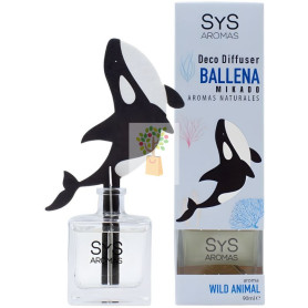AMBIENTADOR DIFUSOR WILD ANIMAL BALLENA 90ML SYS