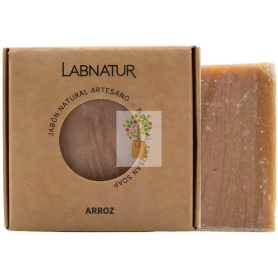 JABÓN NATURAL PREMIUM DE ARROZ 100G LABNATUR