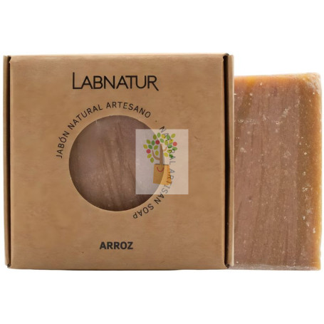 JABÓN NATURAL PREMIUM DE ARROZ 100G LABNATUR