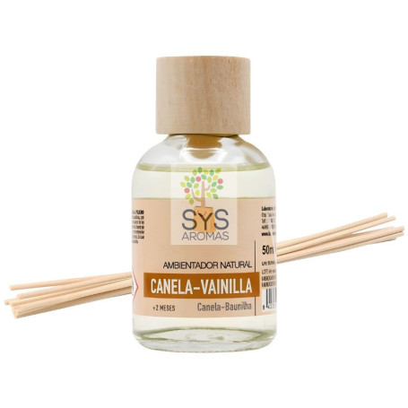 AMBIENTADOR MIKADO CANELA-VAINILLA 50ML SYS