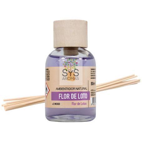 AMBIENTADOR MIKADO FLOR DE LOTO 50ML SYS