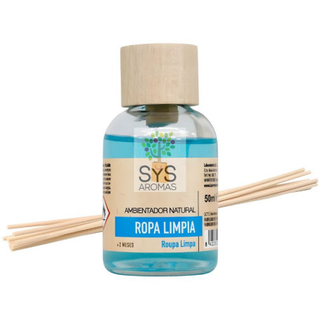 AMBIENTADOR MIKADO ROPA LIMPIA 50ML SYS