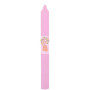 VELA BUJÍA ROSA 20CM ORO DE LOS ANDES