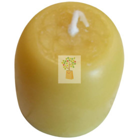 VELA ARTESANA DE PALO SANTO 100% VEGETAL ORO DE LOS ANDES