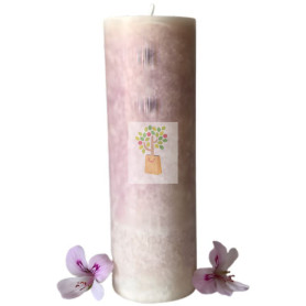 VELA ARTESANA DE JAZMÍN 100% VEGETAL ORO DE LOS ANDES