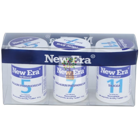 SCHÜSSLER TRÍO RELAX (SALES 5+7+11) NEW ERA