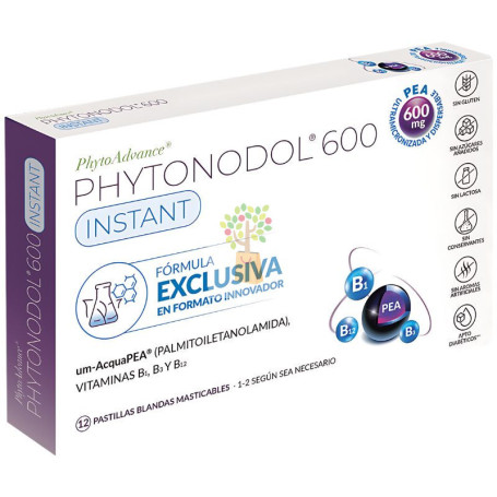 PHYTONODOL 600 INSTANT 12 PASTILLAS MASTICABLES PHYTOADVANCE