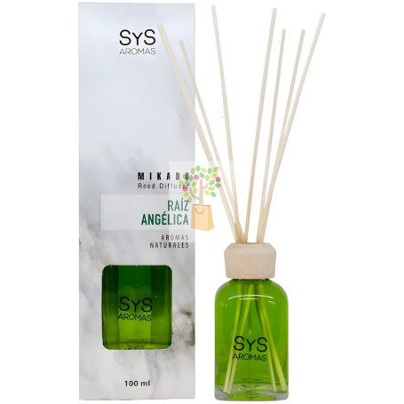 AMBIENTADOR MIKADO MÁRMOL RAÍZ ANGÉLICA 100ML SYS