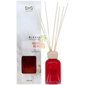 AMBIENTADOR MIKADO MÁRMOL FRUTOS ROJOS 100ML SYS
