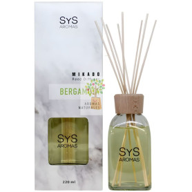 AMBIENTADOR MIKADO MÁRMOL BERGAMOTA 220ML SYS