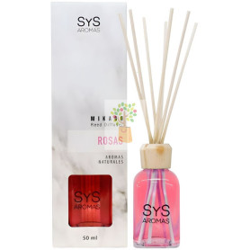 AMBIENTADOR MIKADO MÁRMOL ROSAS 50ML SYS