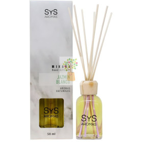 AMBIENTADOR MIKADO MÁRMOL JAZMÍN BLANCO 50ML SYS