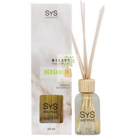 AMBIENTADOR MIKADO MÁRMOL BERGAMOTA 50ML SYS