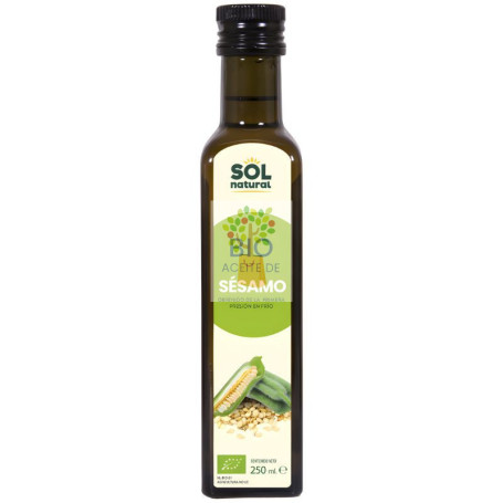 ACEITE DE SÉSAMO BIO 250ML SOL NATURAL