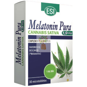 MELATONIN PURA 1,9MG CON CANNABIS 30 MICROTABLETAS ESI