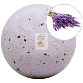 BOMBA DE BAÑO ESPUMOSA LAVANDA CON PÉTALOS 140G SYS