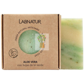 JABÓN NATURAL PREMIUM DE ALOE VERA 100G LABNATUR
