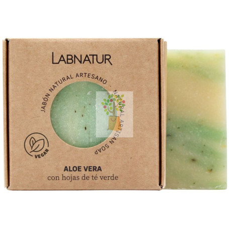 JABÓN NATURAL PREMIUM DE ALOE VERA 100G LABNATUR