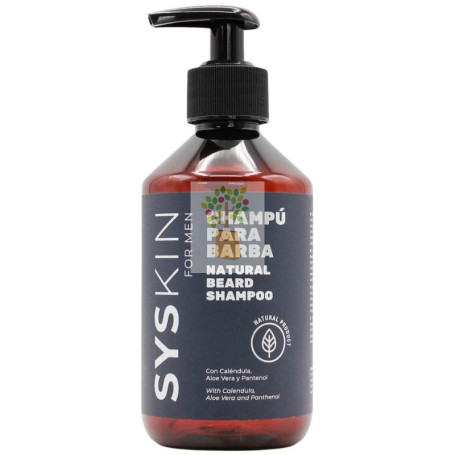 CHAMPÚ NATURAL PARA BARBA 300ML SYS