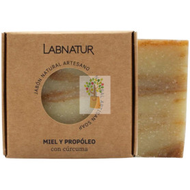 JABÓN NATURAL PREMIUM DE MIEL Y PROPÓLEO 100G LABNATUR
