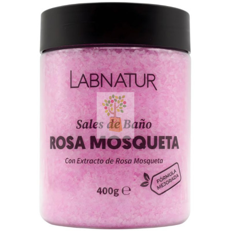 SALES DE BAÑO ROSA MOSQUETA 400G LABNATUR